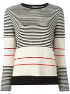 Chinti And Parker Fine Stripe Sweater