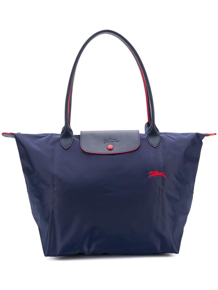 Longchamp Le Pilage Tote - Blue