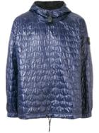 Stone Island Hooded Puffer Jacket - Blue