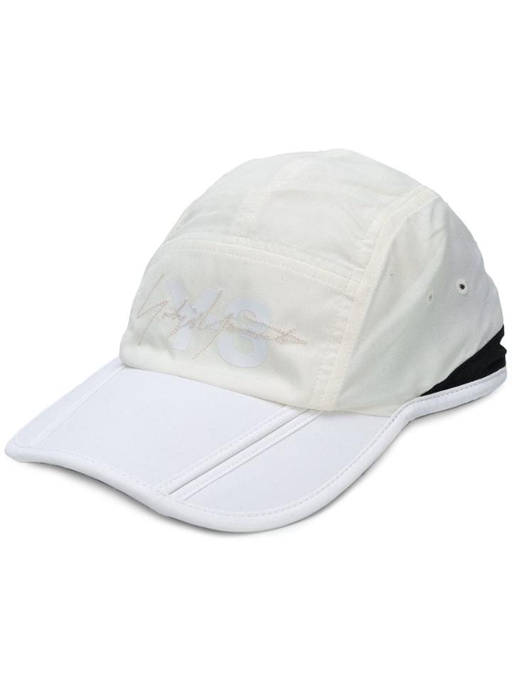 Y-3 Logo Cap - White
