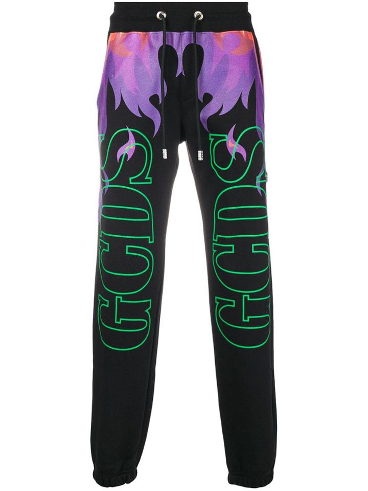 Gcds Flame Track Trousers - Black