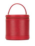 Louis Vuitton Vintage Cannes Epi Bucket Bag - Red