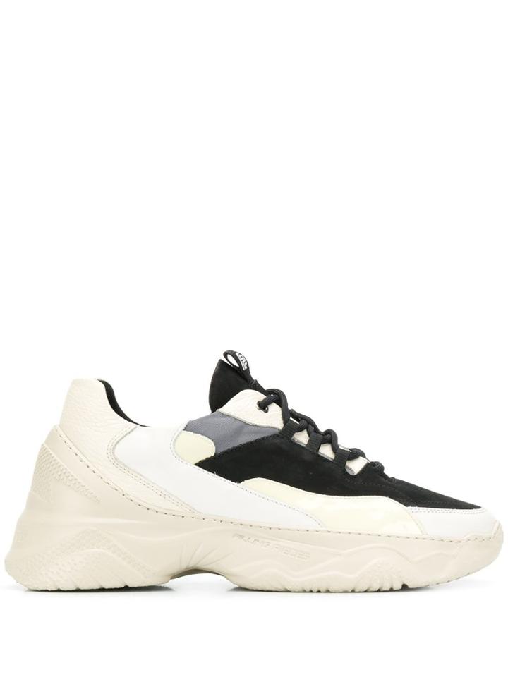 Filling Pieces Chunky Lace Up Sneakers - Black