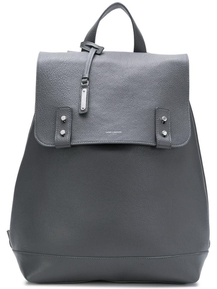 Saint Laurent Sac De Jour Souple Backpack - Grey