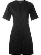 Barbara Bui Zip Front Playsuit