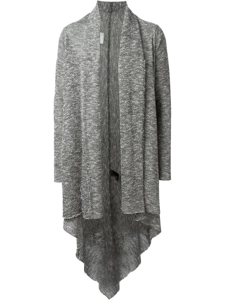 Nostra Santissima Valdina Oversize Draped Cardigan, Men's, Size: L, White, Cotton/acrylic/polyester/polyamide
