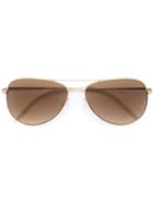 Oliver Peoples Kannon Sunglasses, Men's, Nude/neutrals, Glass/metal Other