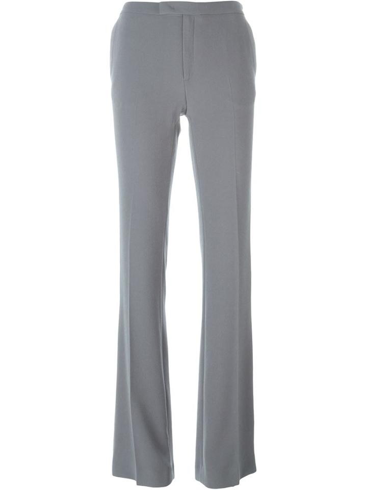 Joseph Classic Flared Trousers, Women's, Size: 42, Grey, Acetate/polyester