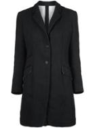 Forme D'expression Two Buttoned Top Coat - Black