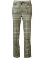 P.a.r.o.s.h. Plaid Trousers - Green