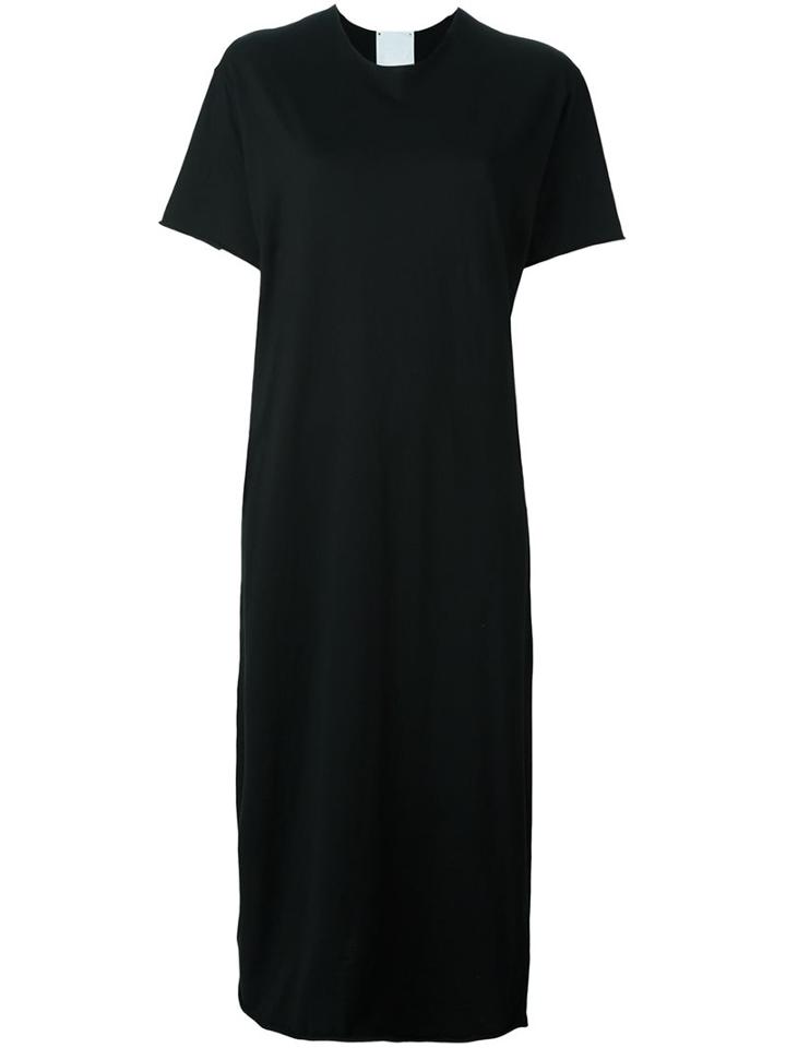 Lost & Found Rooms Draped Dress, Women's, Size: Medium, Black, Cotton