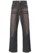Versace Vintage Straight Leg Jeans - Blue