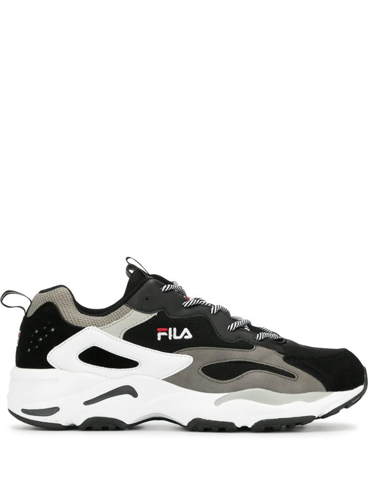 Fila Logo Sneakers - Black