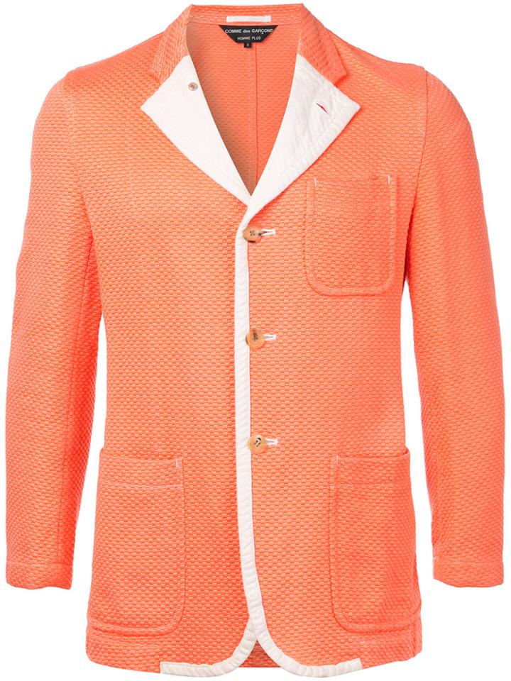 Comme Des Garçons Vintage Textured Jacket - Yellow & Orange