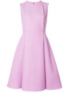Valentino Flared Panel Dress - Pink & Purple