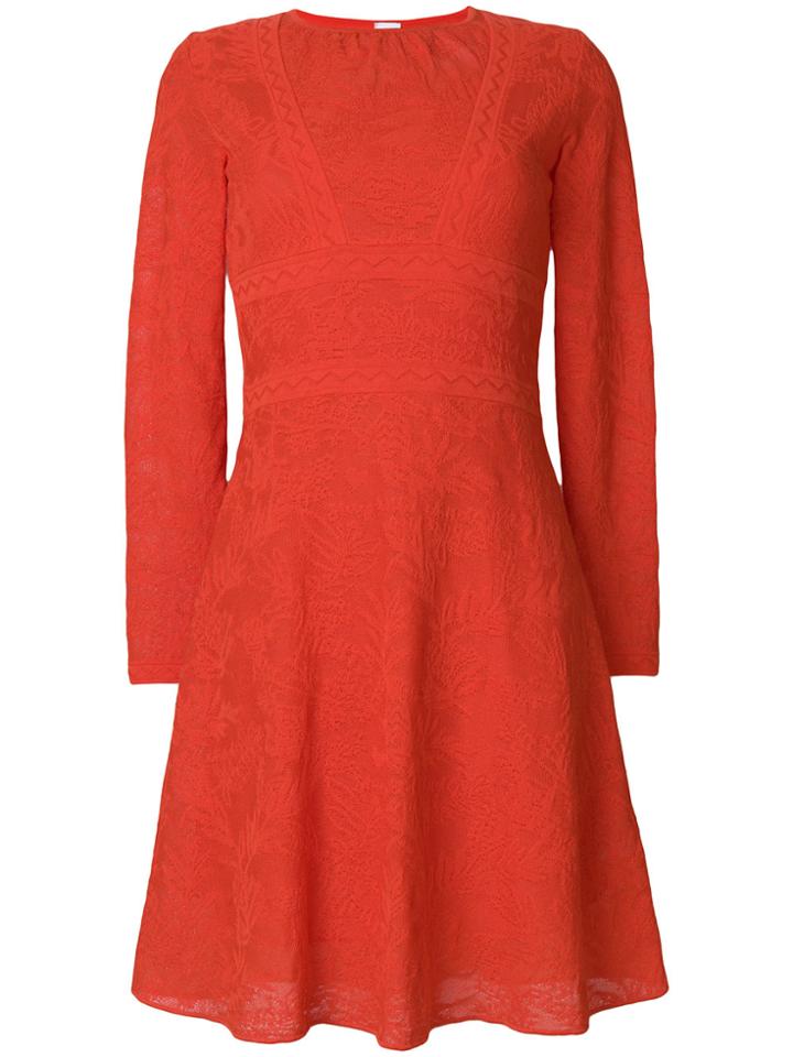 M Missoni Flared Dress - Yellow & Orange