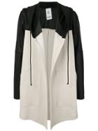Lost & Found Rooms Contrast Hooded Cardigan - Nude & Neutrals