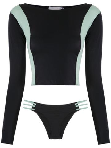 Brigitte Brigitte 28c71p Preto/verde Menta Polyamide/spandex/elastane