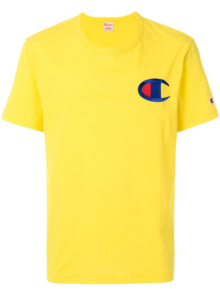 Champion Casual Style T-shirt - Yellow & Orange