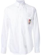 Thom Browne Embroidered Chest Pocket Shirt