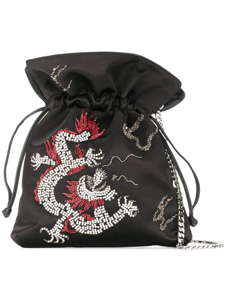 Les Petits Joueurs Trilly Dragon Bag - Black