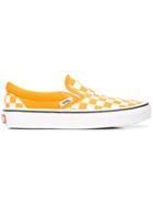 Vans Classic Checkerboard Sneakers - Orange