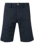 Macchia J Side Stripe Chino Shorts - Blue