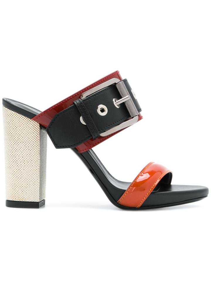 Barbara Bui Buckled Open-toe Sandals - Black