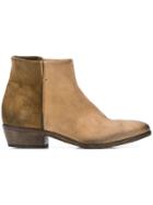 Strategia Two-tone Ankle Boots - Neutrals