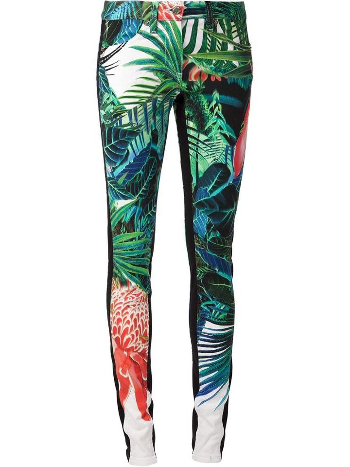 Roberto Cavalli Tropical Skinny Trousers