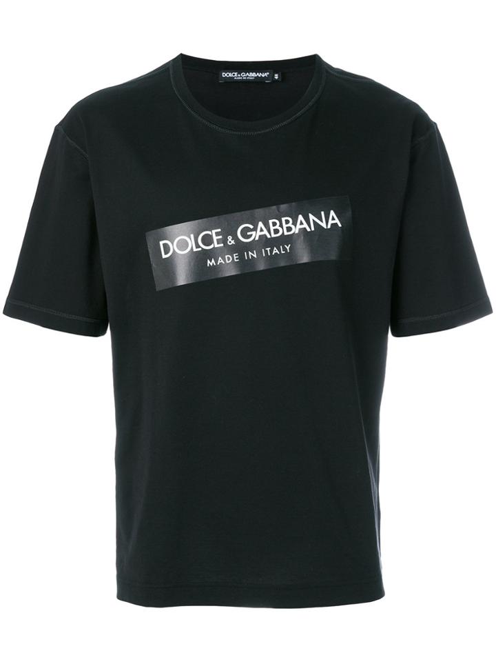 Dolce & Gabbana Logo T-shirt - Black