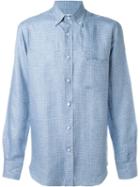 Loro Piana Checked Button Down Shirt