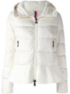 Moncler 'nesea' Padded Jacket, Women's, Size: 3, White, Polyamide/nylon/feather Down
