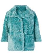 Desa 1972 Short Fur Coat - Green