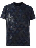 Valentino 'rockstud Camustars' T-shirt, Men's, Size: Small, Blue, Cotton