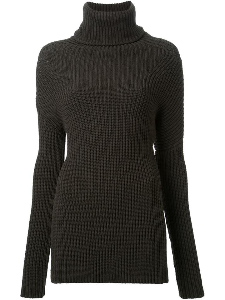 Scanlan Theodore Crepe Knit Rib Cropped Tunic