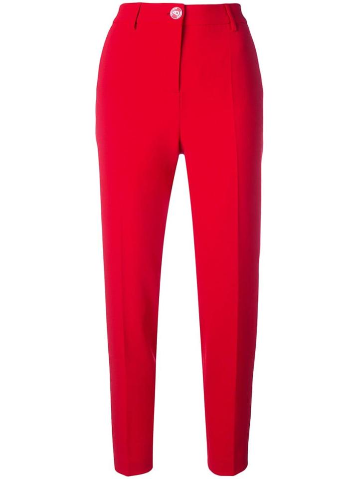 Boutique Moschino High-waisted Tapered Trousers