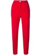 Boutique Moschino High-waisted Tapered Trousers