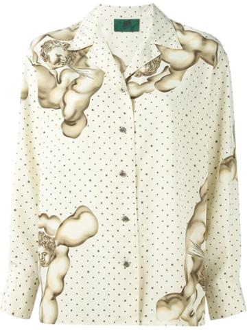 Jean Paul Gaultier Vintage 'angels' Print 'junior Gaultier Shirt