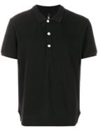Versus Rear Printed Polo Shirt - Black