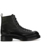 Dsquared2 Lace Up Ankle Boots - Black