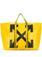 Off-white Arrow Tote Bag - Yellow