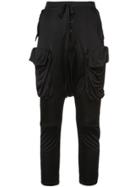 Unravel Project Cargo Pocket Trousers - Black