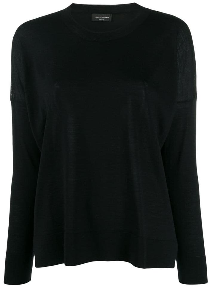 Roberto Collina Wool Knitted Top - Black