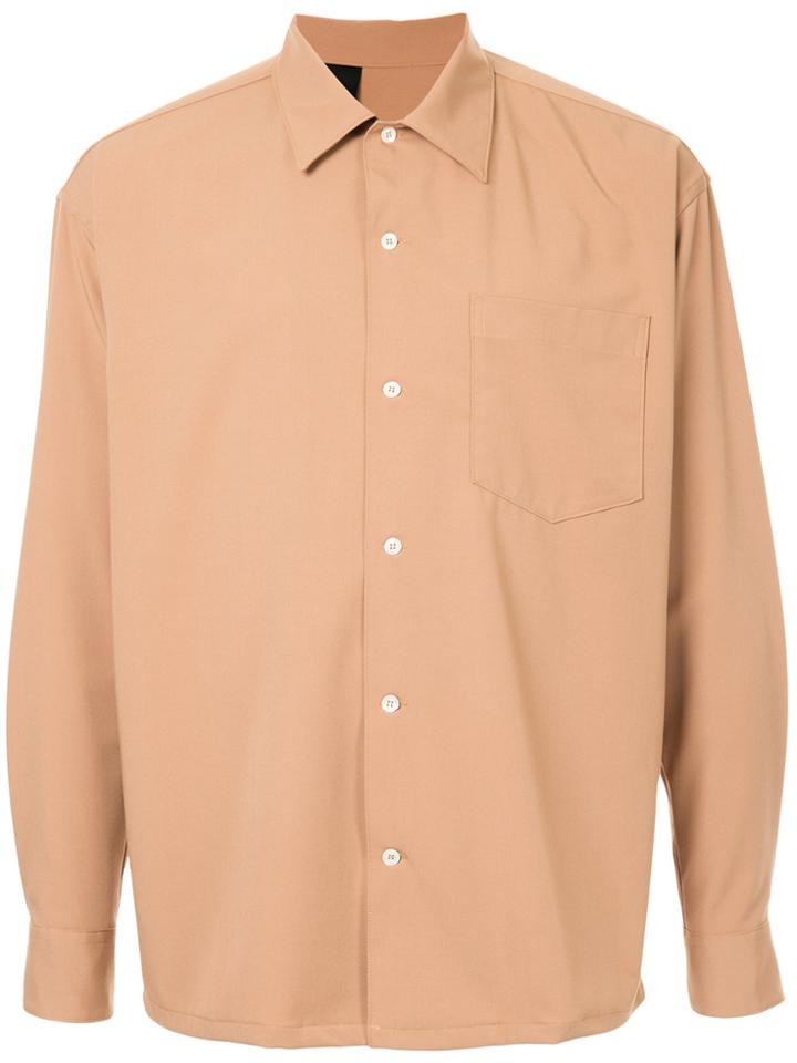 N. Hoolywood Loose Fit Shirt - Nude & Neutrals