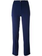 Blumarine Classic Trousers - Blue