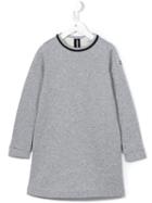 Moncler Kids Sweatshirt Dress, Girl's, Size: 6 Yrs, Grey
