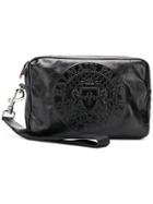 Balmain Embossed Logo Camera Bag - Black