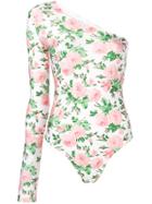 Melampo One-shoulder Bodysuit - White