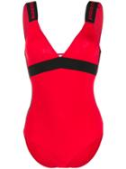 Paco Rabanne Contrast Strap Body - Red